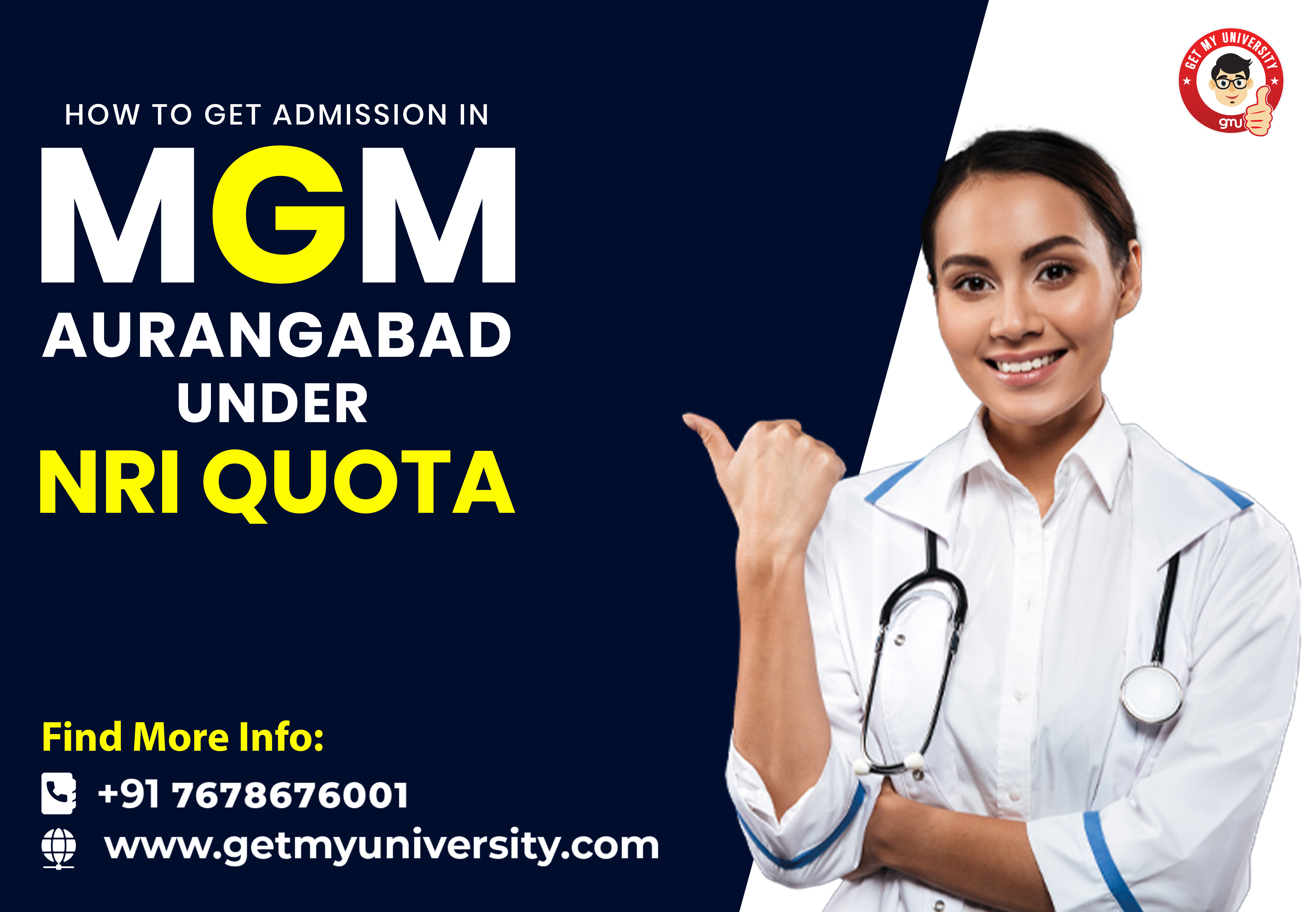How to get Admission in MGM Aurangabad under NRI Quota